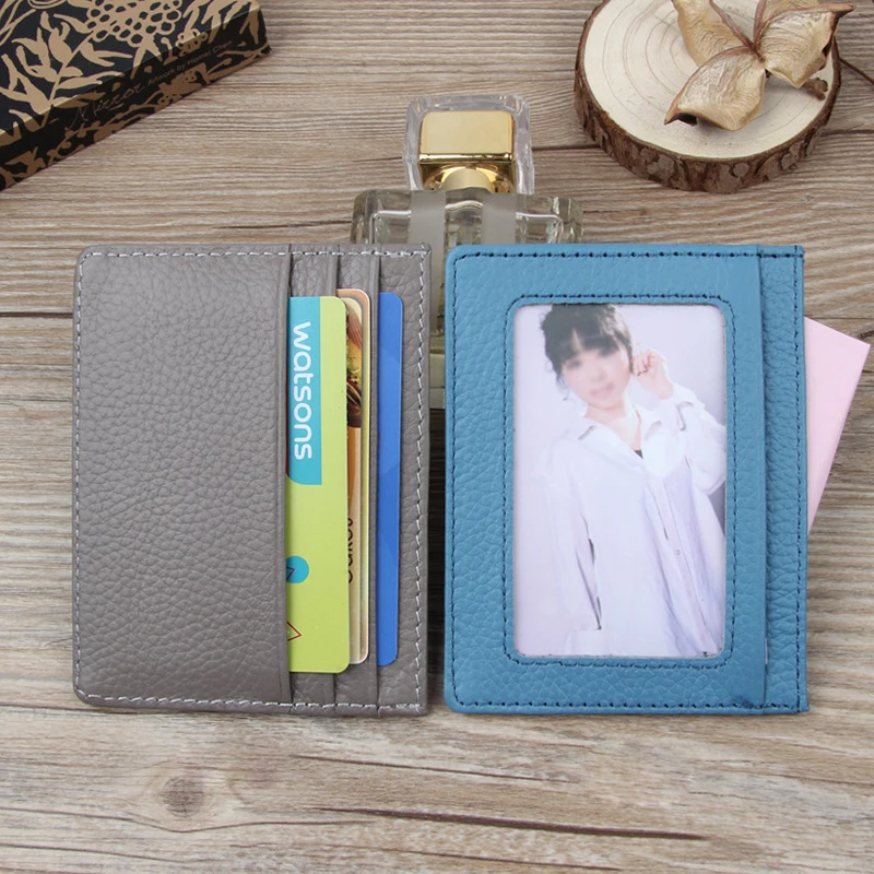 Новый модный держатель для карт с рисунком личи подарочный набор много цветов