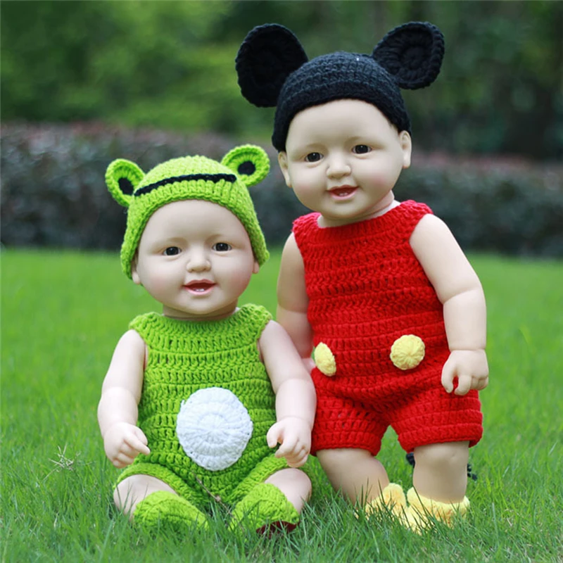 Мягкие силиконовые 20 дюймов реалистичные новорожденные дети девочка Мода