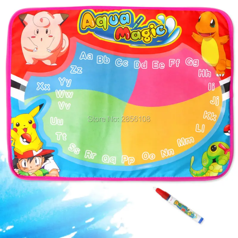 48x36 см водный коврик для рисования и Магические рисунки ручки магнитная доска