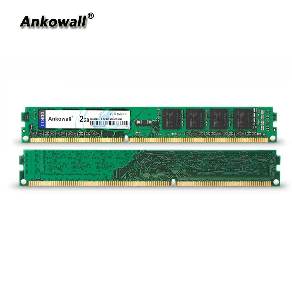 Ankowall DDR3 2 Гб ОЗУ 1333 1600 нет ECC Настольный ПК Память 240 контакты система Высокая