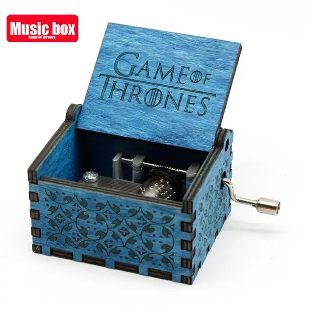 Game Of Throne Новая музыкальная шкатулка всех стилей, Звездные войны, легенда о Зельде, игра в тронный замок в небо, рождественский подарок - Цвет: Game Of Throne