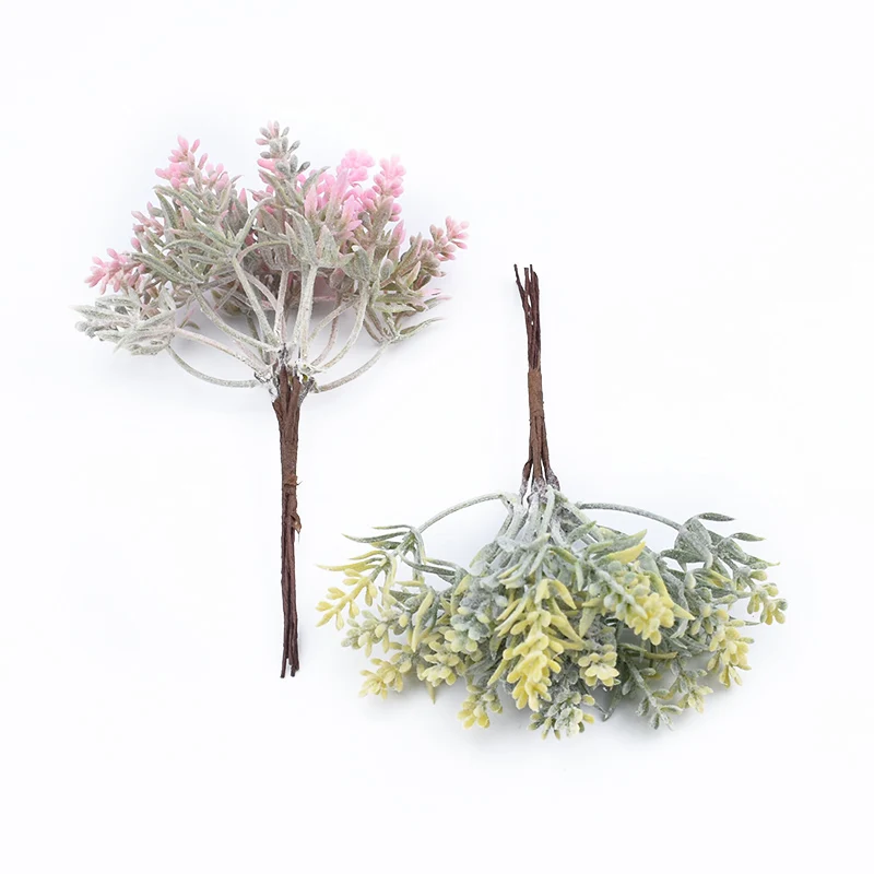 6 шт. искусственные растения декоративные цветы для скрапбукинга Декор дома