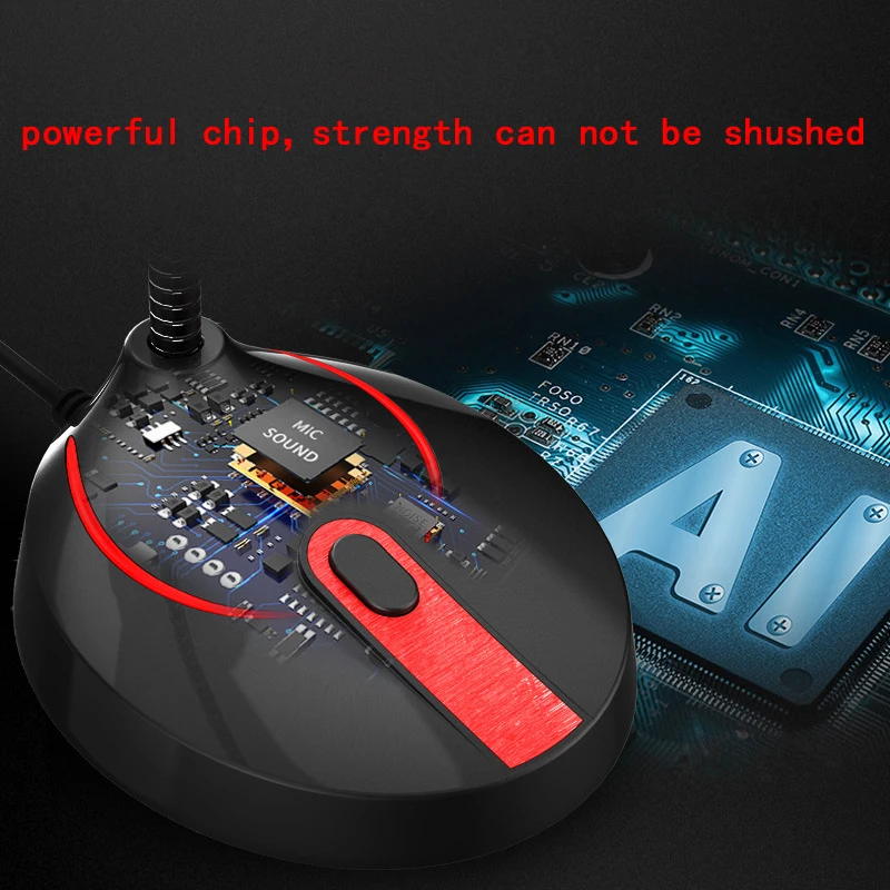 USB Microphone for Computer PC Desktop Laptop Notebook Cable Recording Gaming Podcasting usb Condenser microphones | Электроника