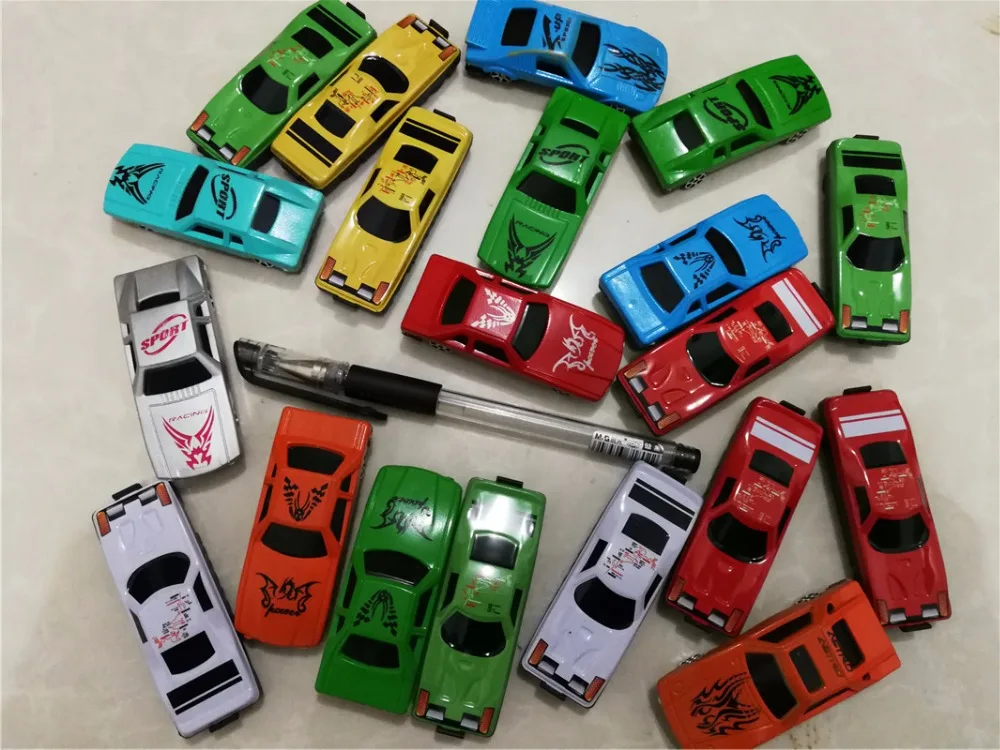 DIY City Parking 10pcs Alloy Plastic Toy Model Boy Toys Car Children's Day Xmas Gifts Random Colour | Игрушки и хобби