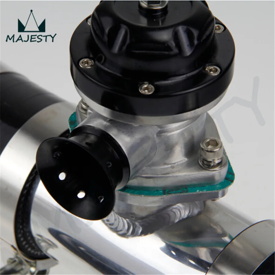 Фланцевая труба 30psi TS BOV turbo + 2 дюйма 50 мм черных силиконовых шланга 4 зажима|flange pipe|4