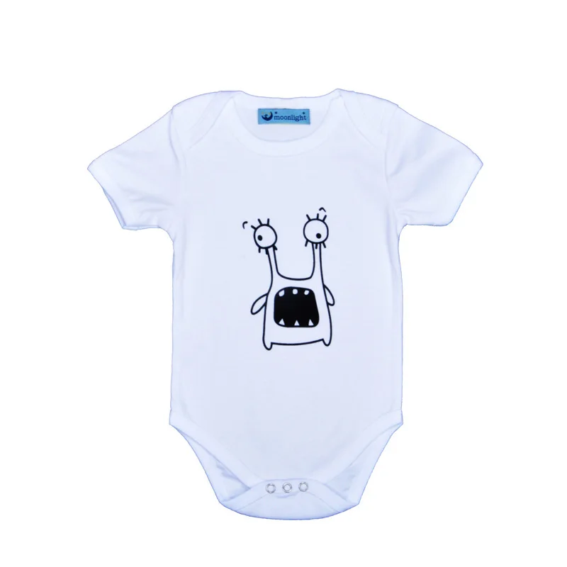 Высококачественный Детский комбинезон для мальчиков коллекция 2017 года Kawaii Monster