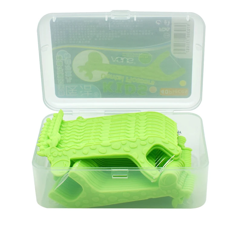 Зубная нить 40 шт./кор. межзубная щетка зубная палочка зубочистка пластиковая s |