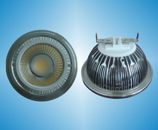 4 шт./лот 10 Вт COB led G53 AR111 лампа AC85 265V GU10 прожектор теплый белый холодный 3 года