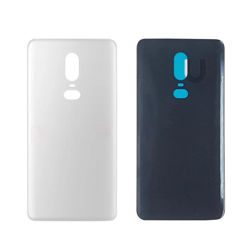 

Стеклянная Крышка батарейного отсека для Oneplus 6, задняя крышка телефона, чехол для One Plus 6, запасные части для Oneplus 6