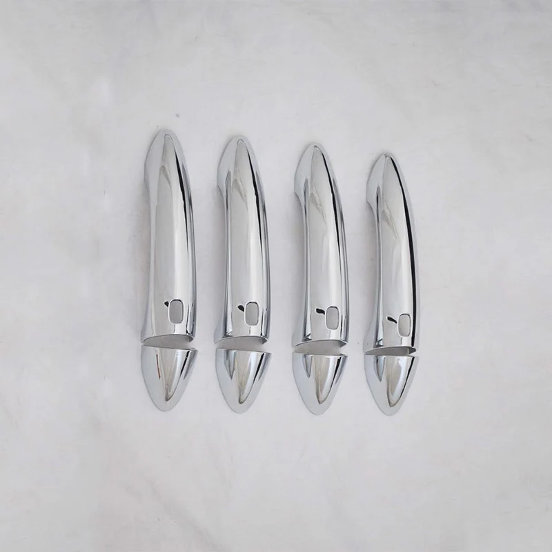 Автомобильный Стайлинг ABS Серебряный Внешний Авто аксессуары Дверная ручка