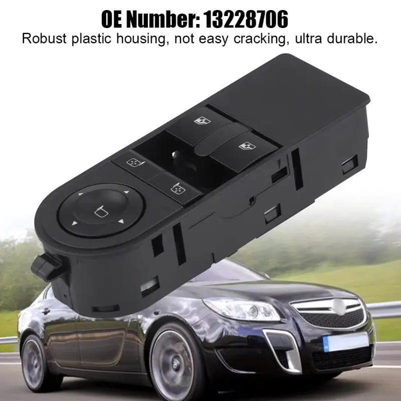 Electric Power Master Window Control Switch Button for Vauxhall Astra H MK5 2005-2010 Zafira B 2005-2012 13228706 | Автомобили и
