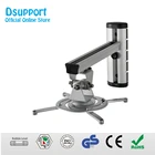 PR03 алюминиевый сплав 360 градусов проектор настенное крепление полный движение выдвижной универсальный проектор вешалка кронштейн