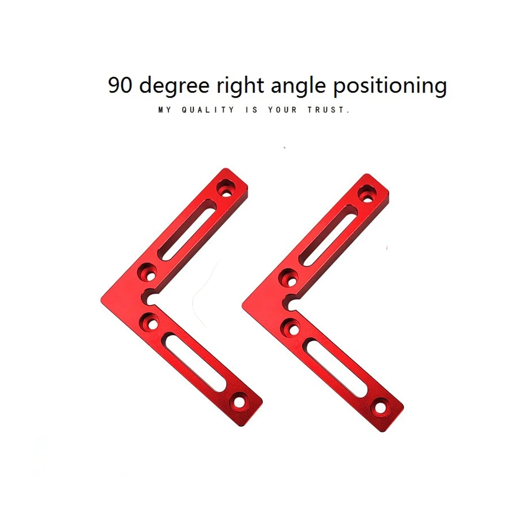 

Прямоугольный зажим 90 градусов, расположение квадратов 4,7x4,7 дюйма, Стандартный инструмент, легкий прочный алюминиевый сплав