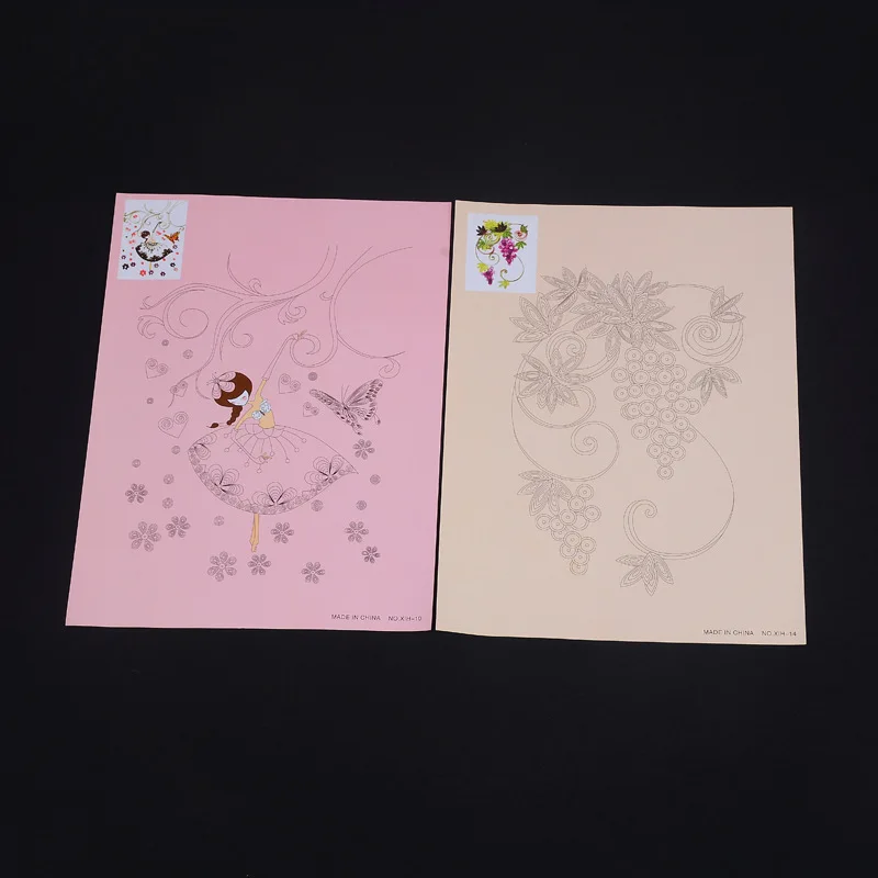 Ремесленный шаблон для самостоятельной сборки 8 шт. из бумаги заполнения