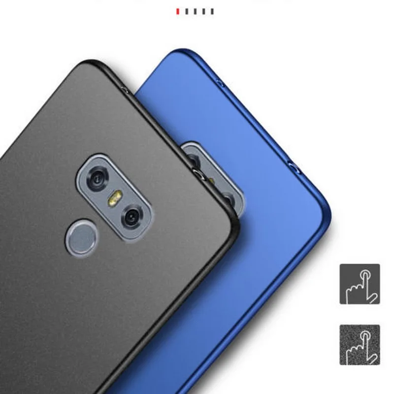 Матовый Жесткий чехол для телефона LG G7 Q6 Q8 K10 полное покрытие защитные задние