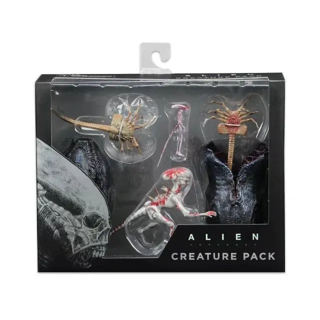 2018 аниме Рисунок фильм игры NECA Чужой Пакт Xenomorph Neomorph Creature Pack ПВХ фигурку