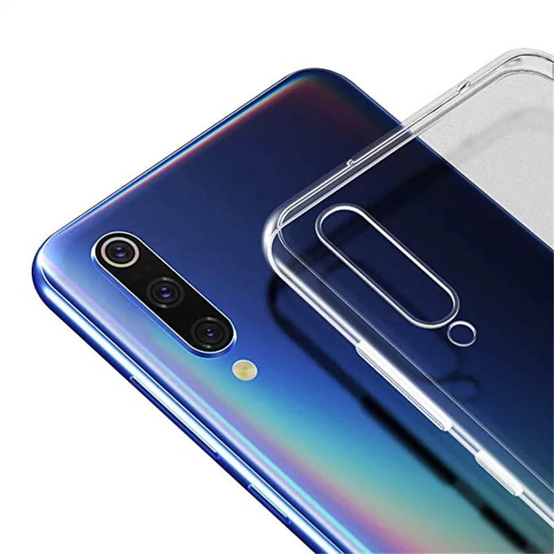 Чехол для Xiaomi Mi 9 чехол устойчивый к царапинам ТПУ резиновый мягкий силиконовый