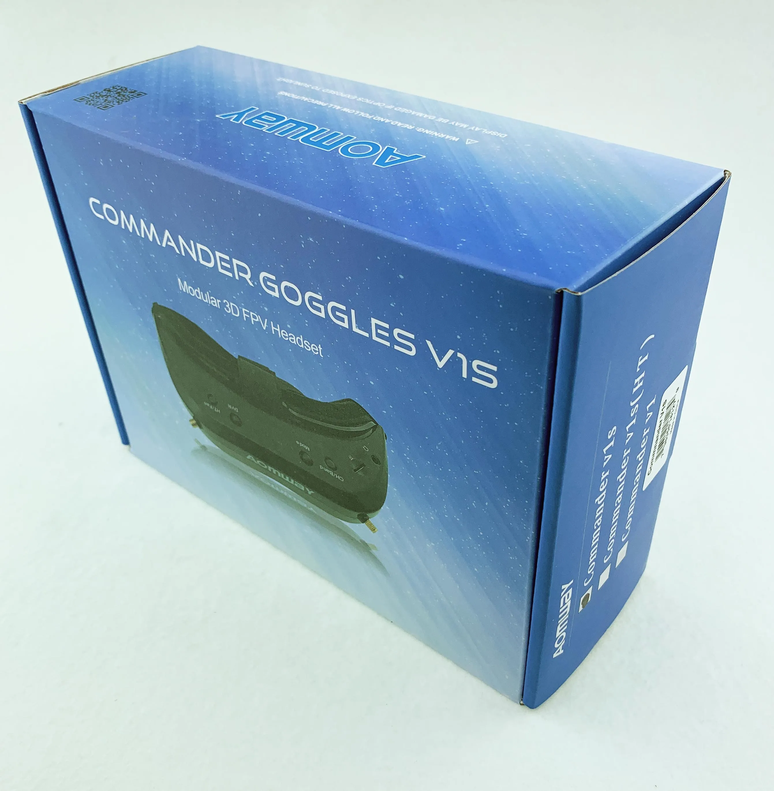 AOMWAY Commander V1S FPV очки 5 8 Ghz 64CH разнообразие 3D HDMI Встроенный вентилятор DVR Поддержка