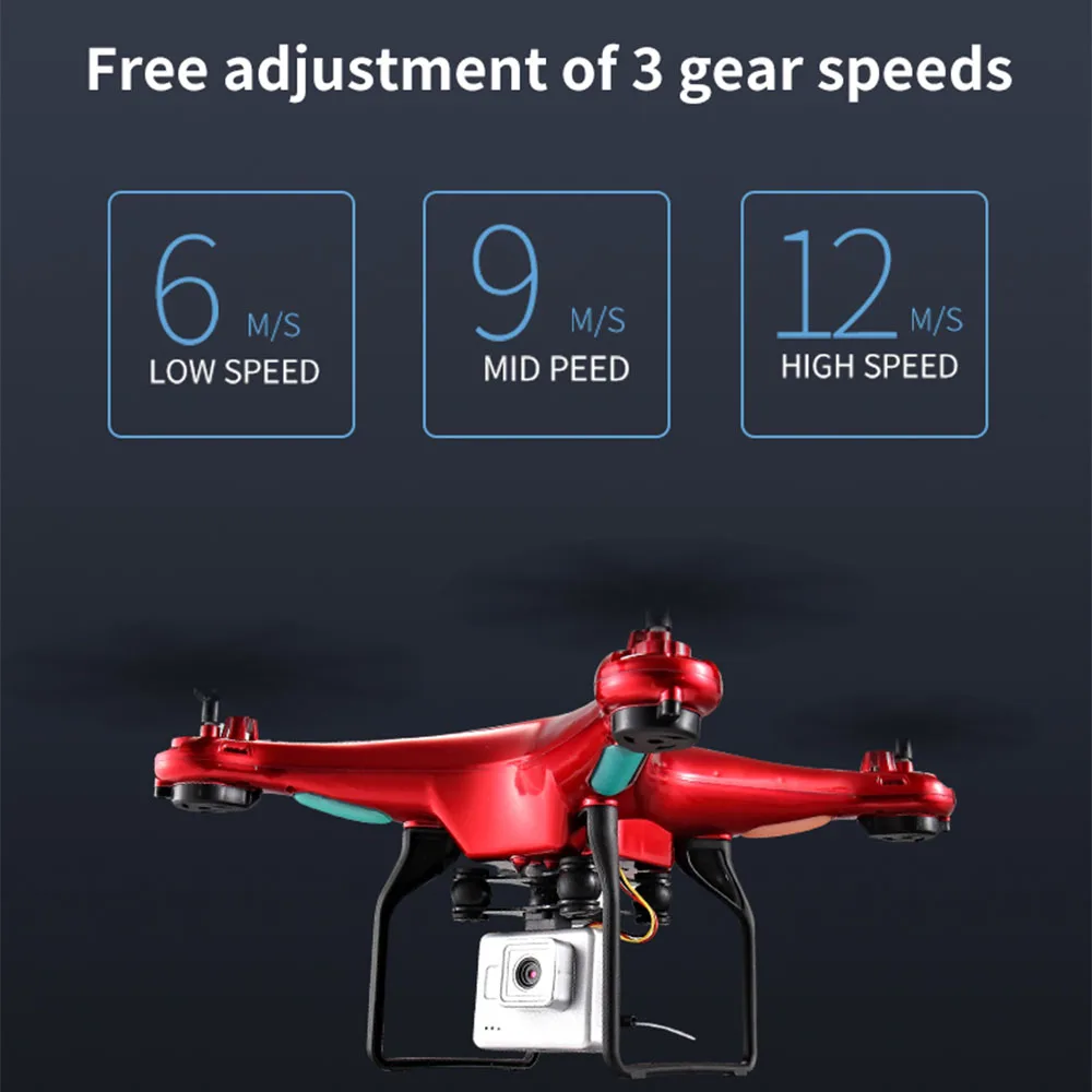 Обновление Дрон с камерой 720 P HD 0,3 Вт белый парение Helikopter VS SYMA X52 Дрон RC Дрон полный hd-камера Дрон Professional