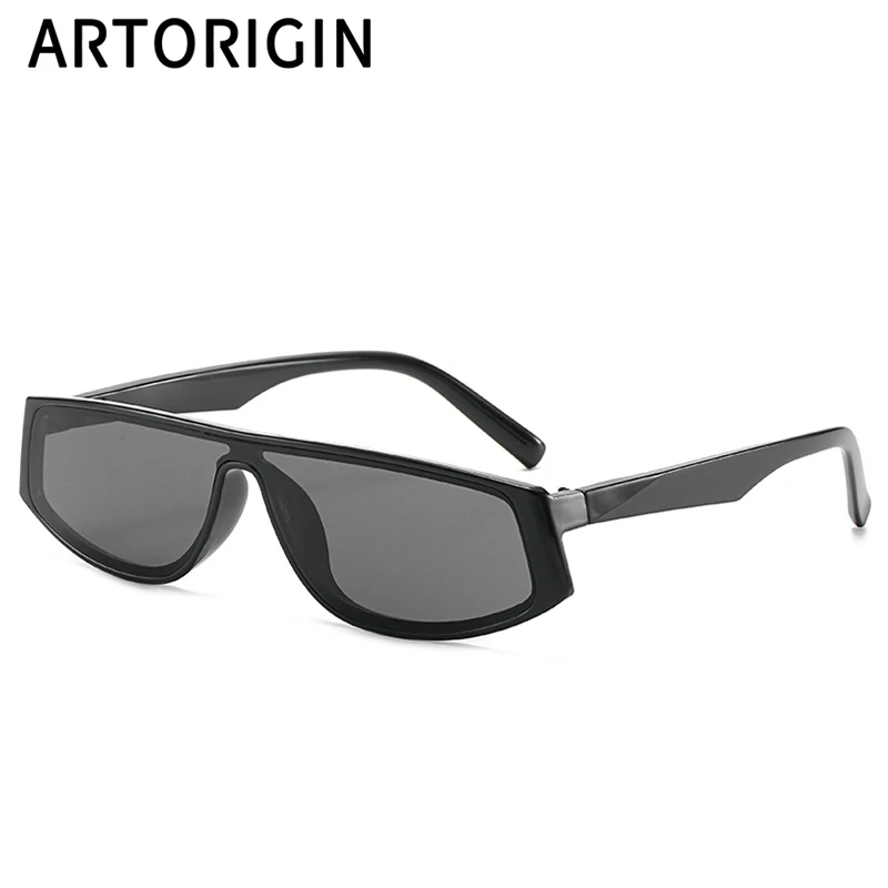 New 2019 Sunglasses Men Brand Designer Korean Fashion Cold YC2 One Lens Mirror Sun Glasses Male Eyewear | Аксессуары для одежды