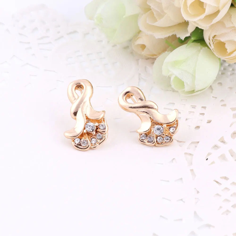 Комплект ювелирных изделий для женщин ожерелье из тонкого кристалла набор