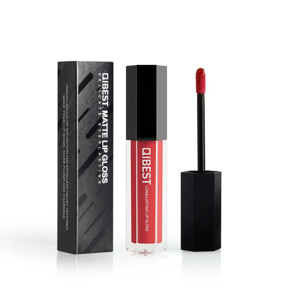 Макияж для губ матовый блеск водонепроницаемый стойкий сексуальный пигмент
