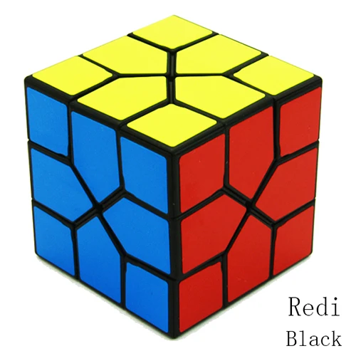 MoYu Redi Cube, Магическая головоломка, скоростной куб, профессиональный кубик странной формы, игровые кубики, развивающие игрушки для детей - Цвет: Черный