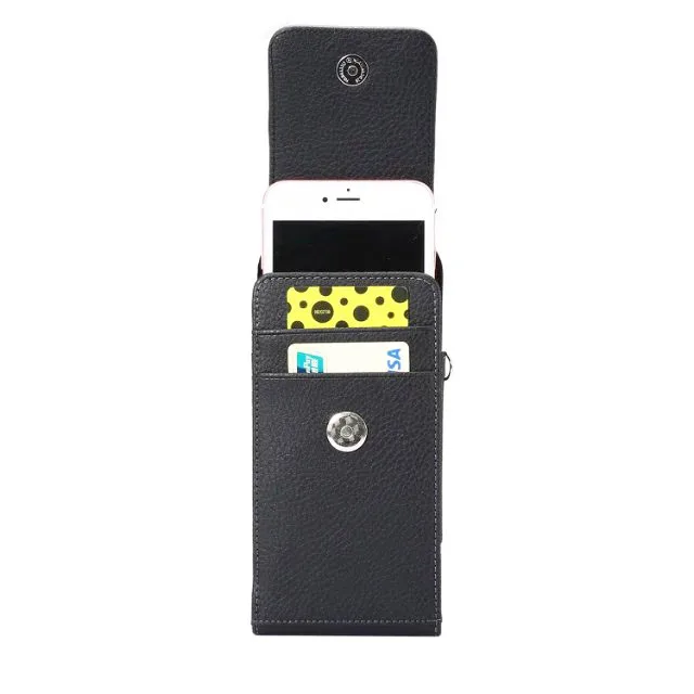 Вращающийся мужской ремень с зажимом для ремня кожаный чехол мобильного