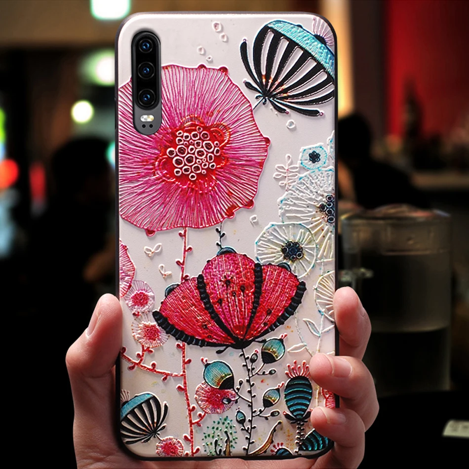 YonLinTan coque, чехол, чехол для HuaWei P30 Lite Pro p30lite, силиконовый милый 3D роскошный мягкий чехол для задней панели телефона s