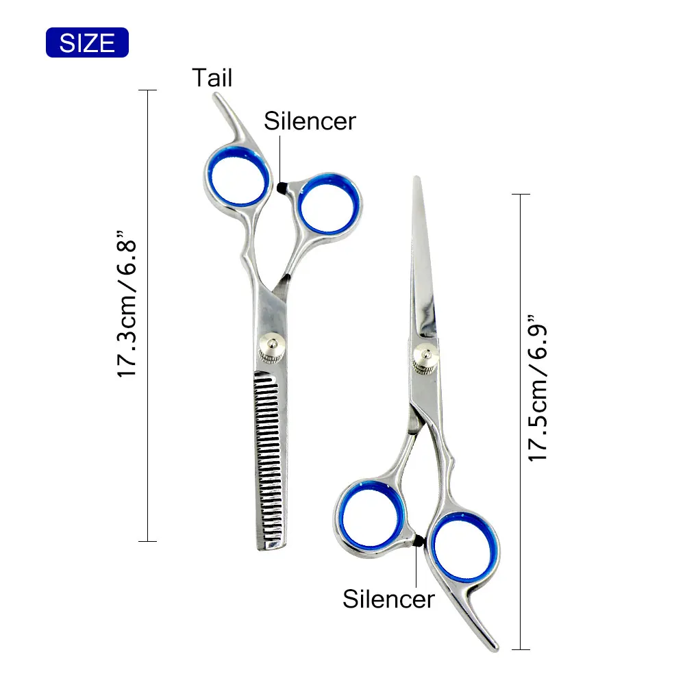 Dighealth Professional 6 Inch Hair Scissors Cutting Thinning Styling Tool Hairdressing Tesoura Barber Salon Shears | Красота и