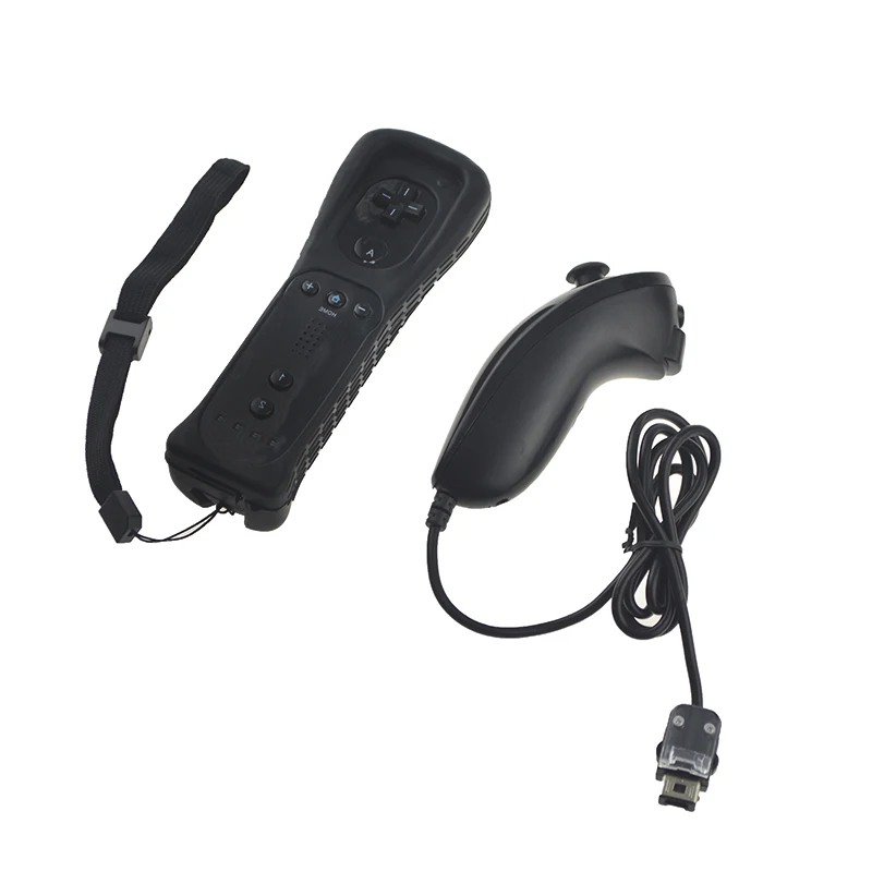Беспроводной геймпад для nintendo wii с дистанционным управлением без движения плюс+ ДЖОЙСТИК Nunchuck для nintendo wii аксессуары