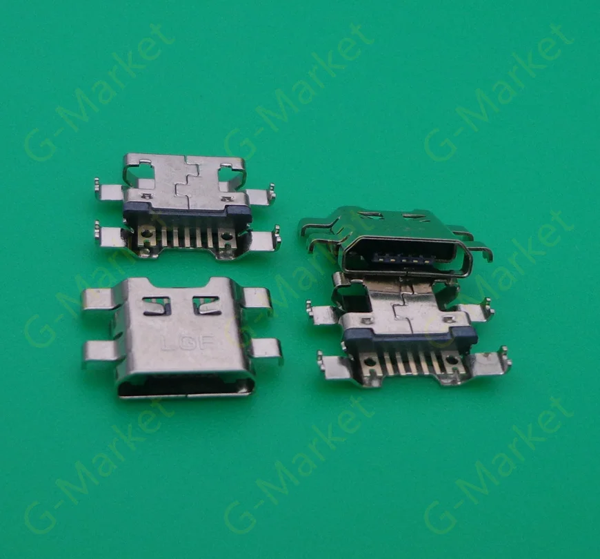 100 шт. micro mini usb jack Разъем для зарядки LG K4 M160 K8 M200N K520 X Cam K580 Power K220DS/2 Screen K500N