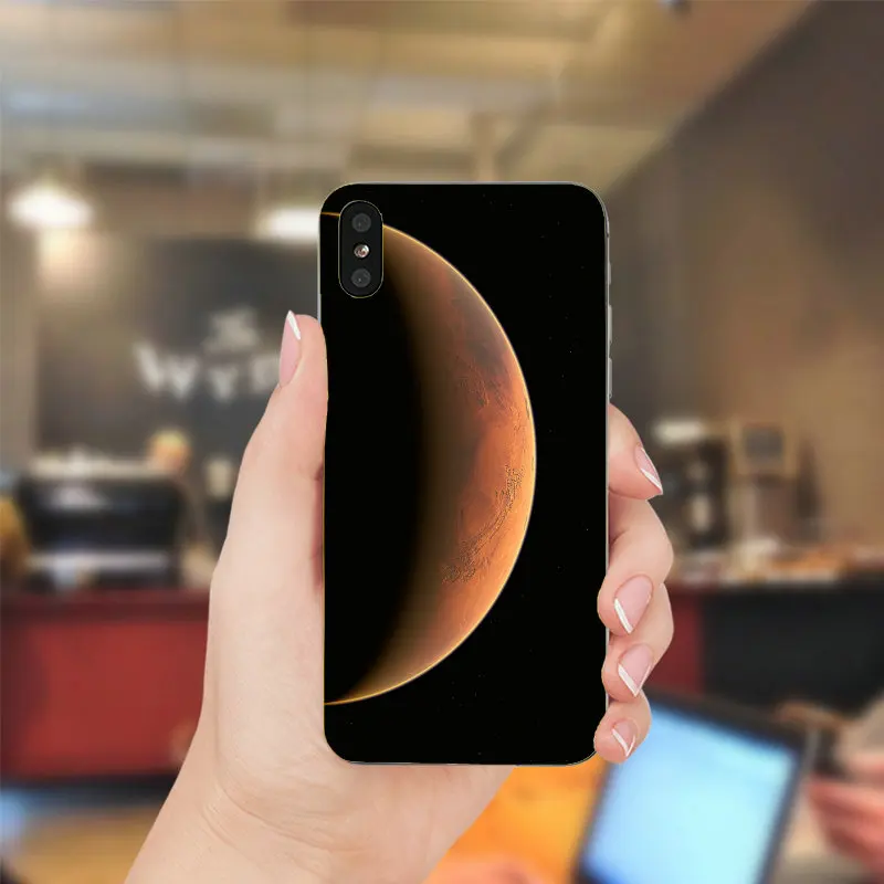 Mars Space мягкие ТПУ Силиконовые чехлы для мобильных телефонов iPhone X XR XS Max 8 плюс