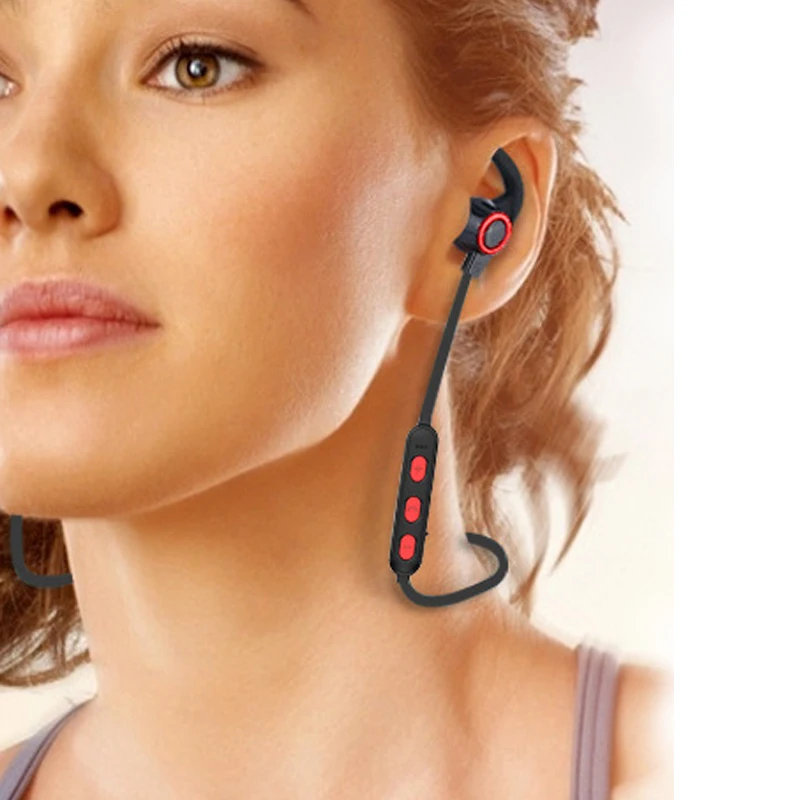 Bluetooth спортивные наушники, гарнитура, водонепроницаемый 4,2 Магнитный микрофон для iPhone X XS Max 6 8 samsung S8 S9 huwai p20