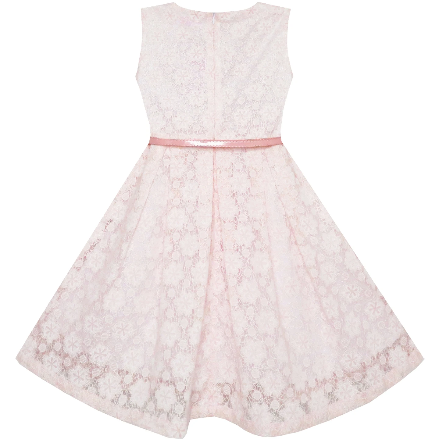 Sunny Fashion платья для девочек платье Цветок Девушка Платье Цветочный Кружево