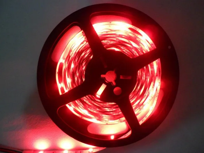Non-waterproof RGB led strip 3528 flexible light DC12V 5M 300led +44key IR remote controller | Лампы и освещение