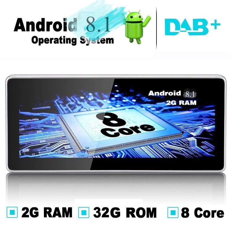 10 25 дюймов Восьмиядерный 32G 2G RAM Android 8 1 GPS навигация для Audi A4L A5 Q5 2012 2013 2014 2015 2016 2017 с BT