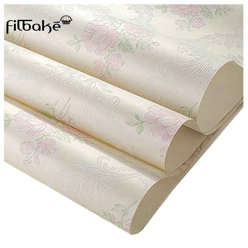 Теплые нетканые обои в деревенском стиле FILBAKE простые европейские