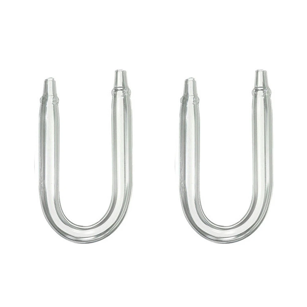 Новейшие u-образные стеклянные Угловые штуцеры акриловые для аквариума Co2