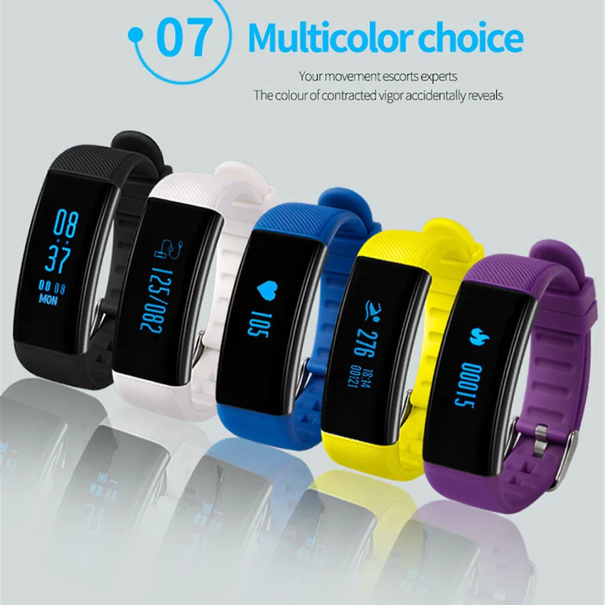 2017 SKF DB3 водонепроницаемый IP68 смарт браслет часы монитор сердечного ритма