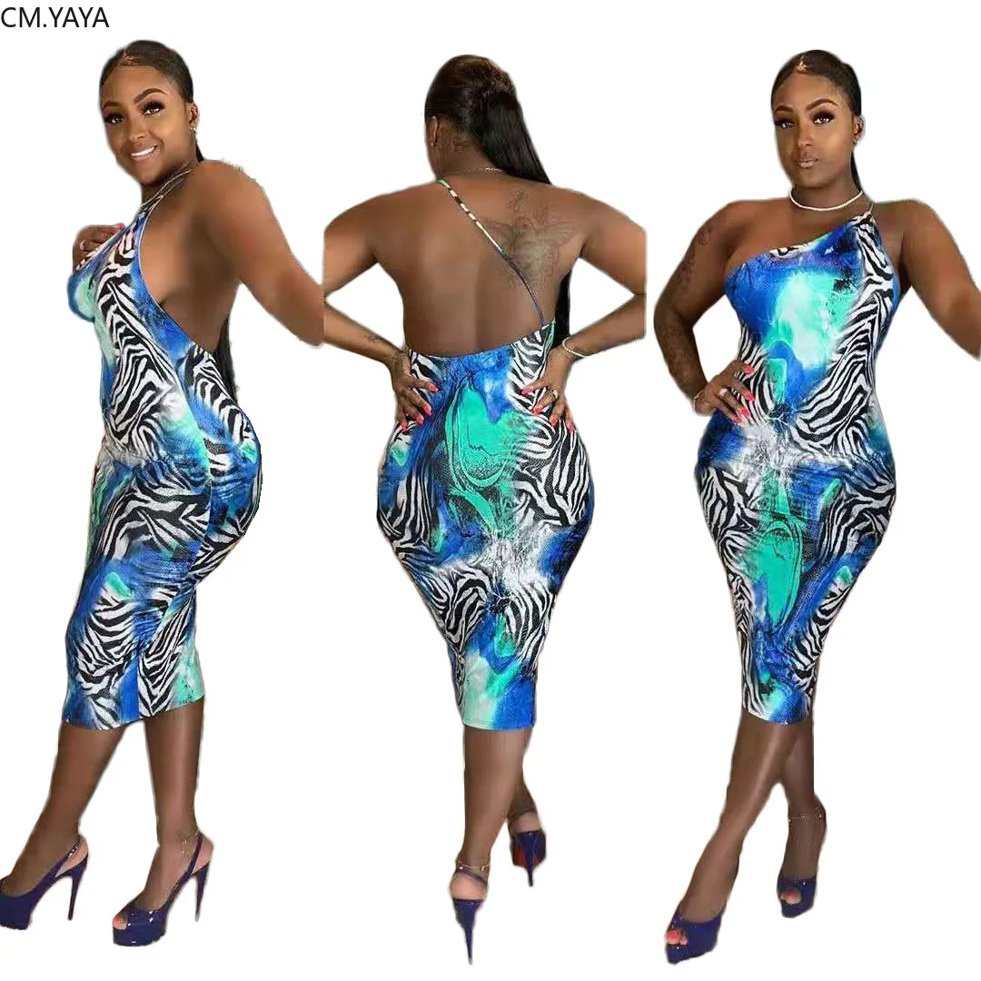 2019 Женская летняя обувь vestido платья асимметрия на плечо шею без рукавов