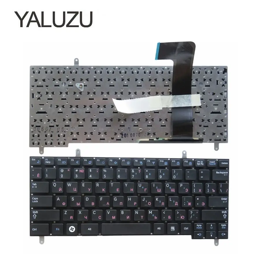 Russo para Samsung Teclado do Portátil Yaluzu Teclado N315 N260 ru Preto Ba59-02704d N210 N220p N220