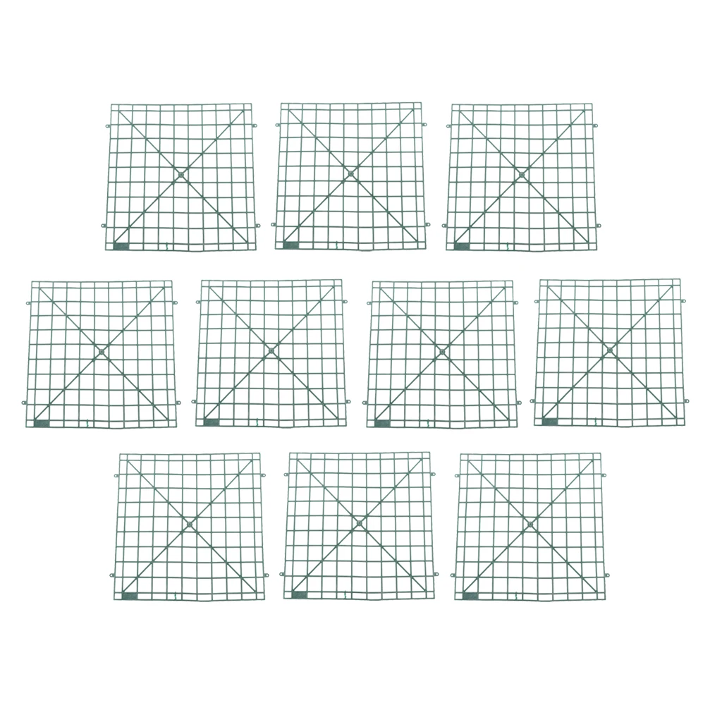 10 шт Цветочная стена пластиковая панель держатель крюк s для фото фона DIY основной