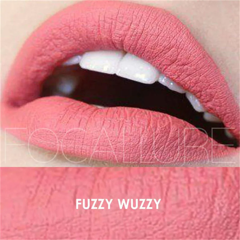 Focallure Matte сексуальный Жидкий блеск для губ матовый Lipsick стойкий Водонепроницаемый Косметический макияж увлажняющий блеск для губ Косметика для макияжа - Цвет: 11
