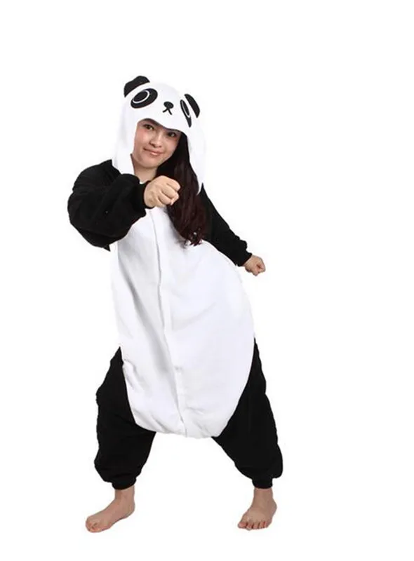 New Adult Animal Panda Sleepsuit Cosplay Onesie Sleepwear Pajama For Women Unisex Pajamas Cartoon Anime Homewear Pyjamas | Тематическая