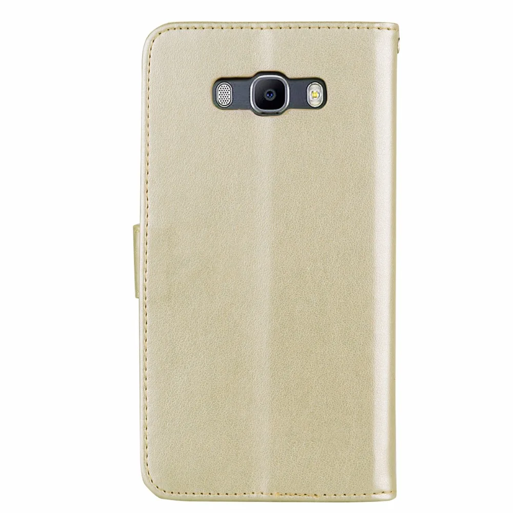 Ouzifish для Samsung Galaxy J7 2016 случае ПУ кожаный чехол телефона J710F sm j710f с разъем карты|for