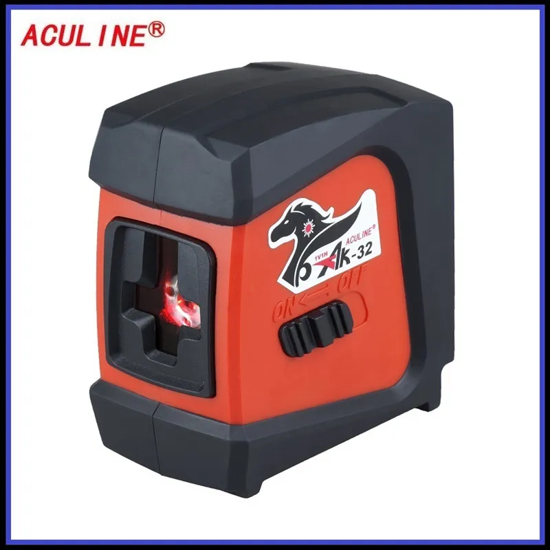 ACULINE AK32 красный лазерный уровень самонивелирующийся ударопрочный и 1 2 м штатив с