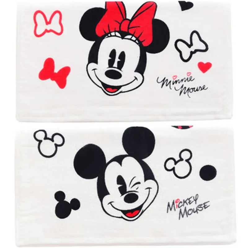 Абсорбирующее полотенце Disney 100% хлопок сушка ванной мочалка пляжное Микки и Минни