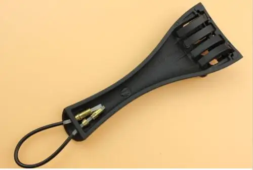 

1pc 4/4 carbon fiber Violin Tailpiece fixed Tail Gut
