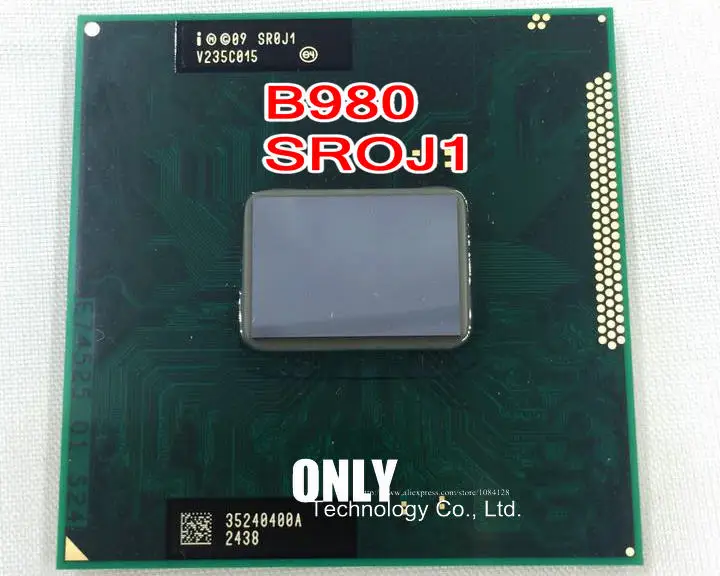 ЦП Intel Pentium SR0J1 B980 SROJ1 B980 2,4G/2 M HM65 HM67